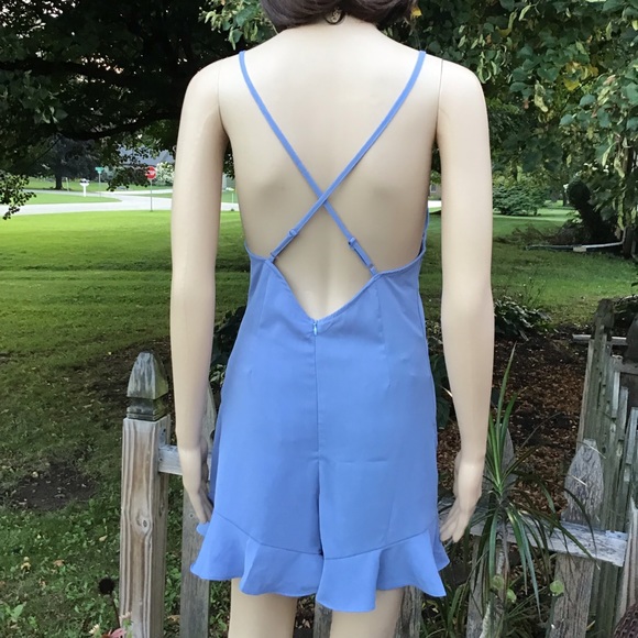 GORGEOUS STYLE, BLUE ROMPER - Picture 2 of 7